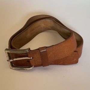 Vintage Handmade w.kleinberg leather belt size 34